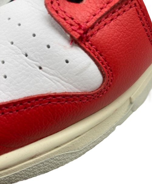 NIKE（ナイキ）NIKE (ナイキ) DUNK LOW RETRO PREMIUM レッド×ホワイト サイズ:28.5の古着・服飾アイテム