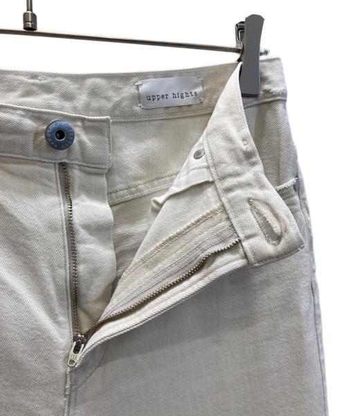 upper hights（アッパーハイツ）upper hights (アッパーハイツ) THE TAYLOR ザ・テイラー　デニムパンツ アイボリー サイズ:W26の古着・服飾アイテム