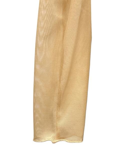 Ameri（アメリ）Ameri (アメリ) DENIM SHEER LAYERED DRESS ブラウン サイズ:Sの古着・服飾アイテム