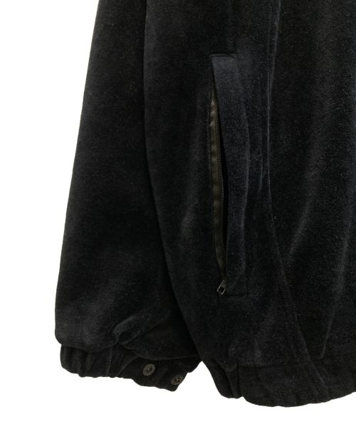 TIGHTBOOTH PRODUCTION（タイトブースプロダクション）TIGHTBOOTH PRODUCTION (タイトブースプロダクション) VELOUR TRACK JACKET ブラック サイズ:SIZE Lの古着・服飾アイテム
