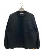 TIGHTBOOTH PRODUCTIONタイトブースプロダクション）の古着「クルーネックスウェット」｜ブラック