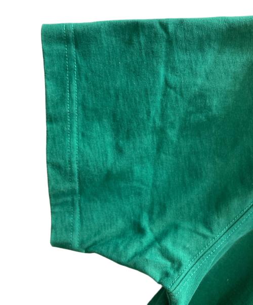 AMI Alexandre Mattiussi（アミアレクサンドルマテュッシ）AMI Alexandre Mattiussi (アミアレクサンドルマテュッシ) ロゴワッペンTシャツ グリーン サイズ:SIZE Sの古着・服飾アイテム