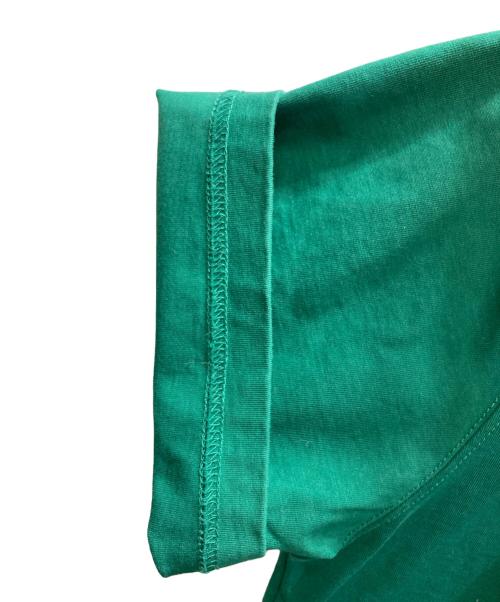 AMI Alexandre Mattiussi（アミアレクサンドルマテュッシ）AMI Alexandre Mattiussi (アミアレクサンドルマテュッシ) ロゴワッペンTシャツ グリーン サイズ:SIZE Sの古着・服飾アイテム