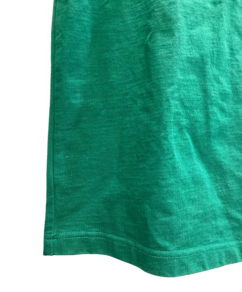 AMI Alexandre Mattiussi（アミアレクサンドルマテュッシ）AMI Alexandre Mattiussi (アミアレクサンドルマテュッシ) ロゴワッペンTシャツ グリーン サイズ:SIZE Sの古着・服飾アイテム