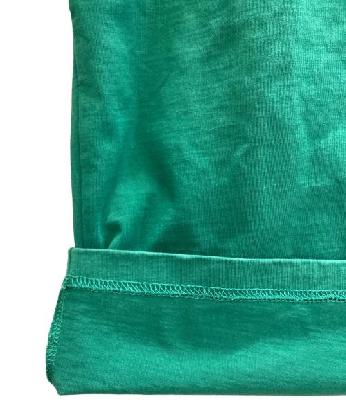 AMI Alexandre Mattiussi（アミアレクサンドルマテュッシ）AMI Alexandre Mattiussi (アミアレクサンドルマテュッシ) ロゴワッペンTシャツ グリーン サイズ:SIZE Sの古着・服飾アイテム