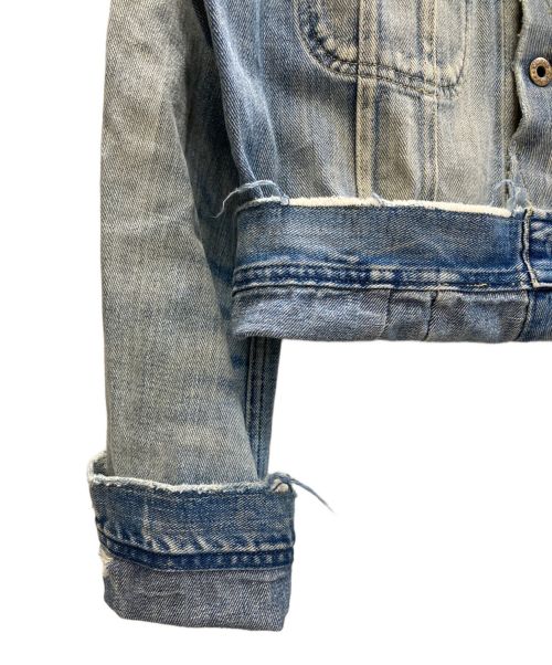Denim & Supply Ralph Lauren（デニム＆サプライ ラルフローレン）DENIM & SUPPLY RALPH LAUREN (デニム＆サプライ ラルフローレン) ヴィンテージ加工デニムジャケット インディゴ サイズ:Mの古着・服飾アイテム