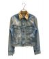 DENIM & SUPPLY RALPH LAUREN（デニム＆サプライ ラルフローレン）の古着「ヴィンテージ加工デニムジャケット」｜インディゴ