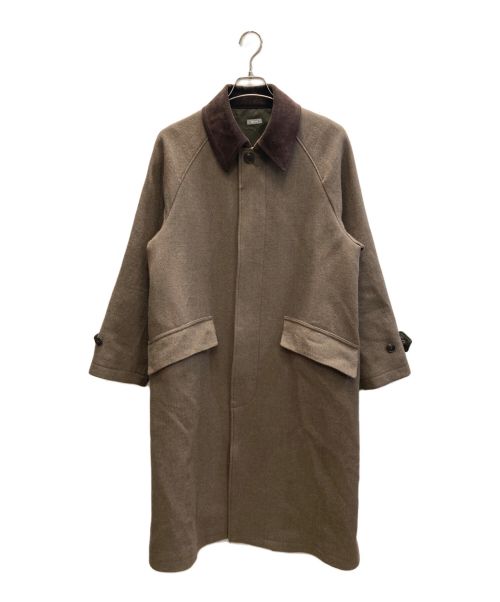 JOURNAL STANDARD relume（ジャーナルスタンダード レリューム）JOURNAL STANDARD relume (ジャーナルスタンダード レリューム) HIGH LAND WOOL バルマカーンコート ブラウン サイズ:SIZE Mの古着・服飾アイテム