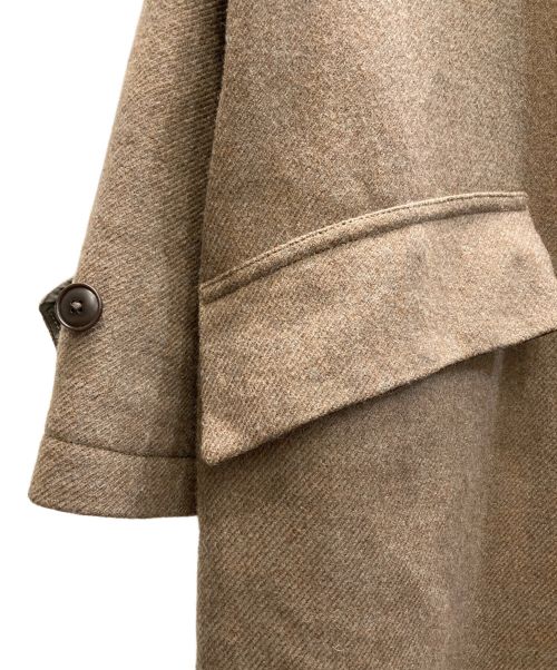 JOURNAL STANDARD relume（ジャーナルスタンダード レリューム）JOURNAL STANDARD relume (ジャーナルスタンダード レリューム) HIGH LAND WOOL バルマカーンコート ブラウン サイズ:SIZE Mの古着・服飾アイテム