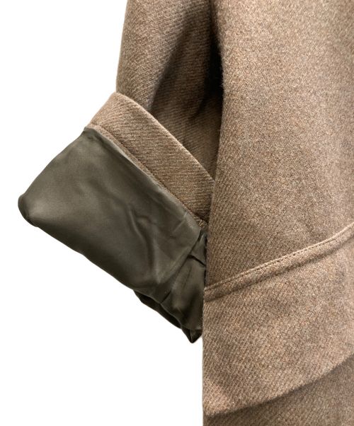 JOURNAL STANDARD relume（ジャーナルスタンダード レリューム）JOURNAL STANDARD relume (ジャーナルスタンダード レリューム) HIGH LAND WOOL バルマカーンコート ブラウン サイズ:SIZE Mの古着・服飾アイテム