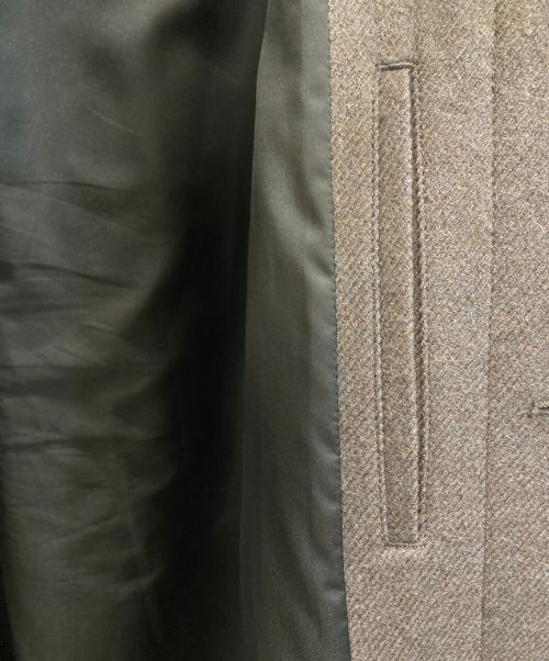 JOURNAL STANDARD relume（ジャーナルスタンダード レリューム）JOURNAL STANDARD relume (ジャーナルスタンダード レリューム) HIGH LAND WOOL バルマカーンコート ブラウン サイズ:SIZE Mの古着・服飾アイテム
