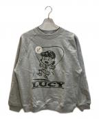 sports wear×JOURNAL STANDARD relumeスポーツウェア×ジャーナルスタンダード レリューム）の古着「別注 プリントクルーネックスウェット」｜ブラウン