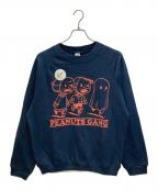 sports wear×JOURNAL STANDARD relumeスポーツウェア×ジャーナルスタンダード レリューム）の古着「別注 カラークルーネックスウェット」｜ネイビー