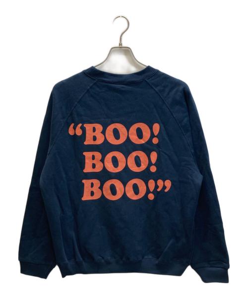 sports wear（スポーツウェア）sports wear (スポーツウェア) JOURNAL STANDARD relume (ジャーナルスタンダード レリューム) 別注 カラークルーネックスウェット ネイビー サイズ:SIZE M 未使用品の古着・服飾アイテム