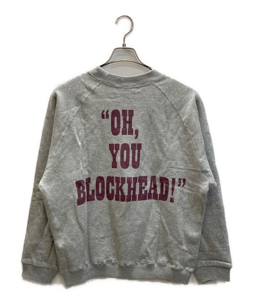 sports wear（スポーツウェア）sports wear (スポーツウェア) JOURNAL STANDARD relume (ジャーナルスタンダード レリューム) 別注 カラークルーネックスウェット グレー サイズ:M 未使用品の古着・服飾アイテム