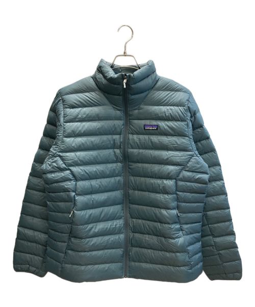 Patagonia（パタゴニア）Patagonia (パタゴニア) Ms Down Sweater ブルー サイズ:SIZE Lの古着・服飾アイテム