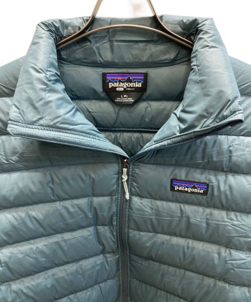 Patagonia（パタゴニア）Patagonia (パタゴニア) Ms Down Sweater ブルー サイズ:SIZE Lの古着・服飾アイテム
