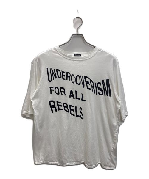 UNDERCOVERISM（アンダーカバーイズム）UNDERCOVERISM (アンダーカバーイズム) Languid TEE UCISM FOR ALL REBELS Tシャツ ホワイト サイズ:SIZE 3の古着・服飾アイテム