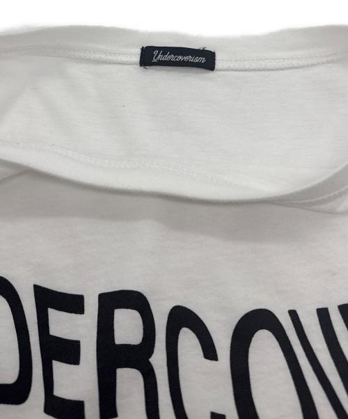 UNDERCOVERISM（アンダーカバーイズム）UNDERCOVERISM (アンダーカバーイズム) Languid TEE UCISM FOR ALL REBELS Tシャツ ホワイト サイズ:SIZE 3の古着・服飾アイテム