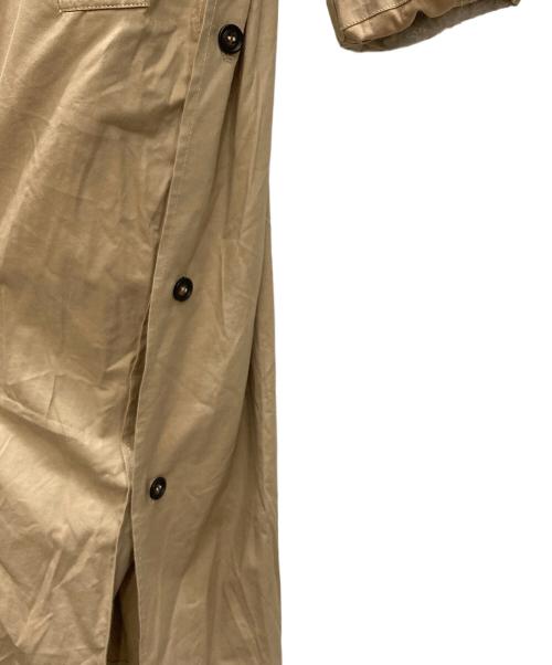 CLANE（クラネ）CLANE (クラネ) EMBROIDERY TRENCH COAT ブラウン サイズ:1の古着・服飾アイテム