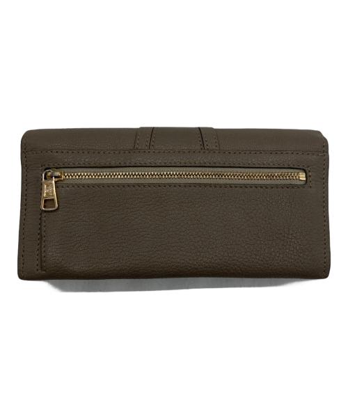 SEE BY CHLOE（シーバイクロエ）SEE BY CHLOE (シーバイクロエ) 2つ折り財布 HANA フラップウォレット ベージュの古着・服飾アイテム