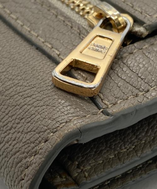 SEE BY CHLOE（シーバイクロエ）SEE BY CHLOE (シーバイクロエ) 2つ折り財布 HANA フラップウォレット ベージュの古着・服飾アイテム