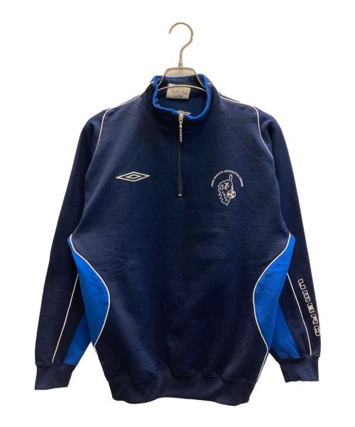 UMBRO（アンブロ）UMBRO (アンブロ) 90's ハーフジップスウェット ネイビー サイズ:SIZE Sの古着・服飾アイテム