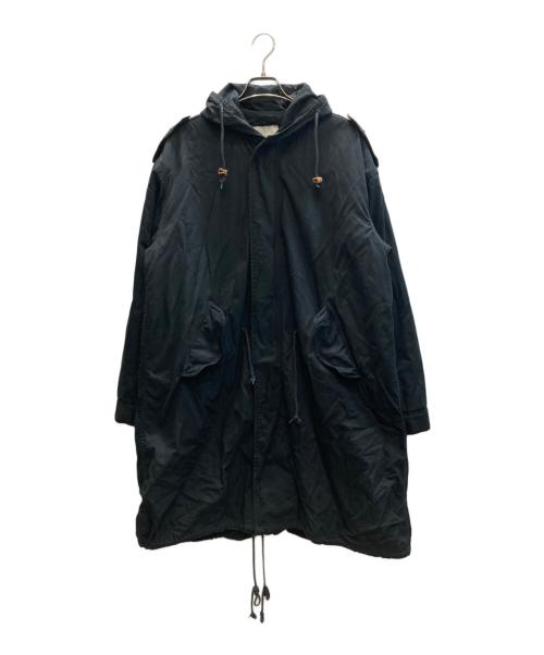 HOUSTON（ヒューストン）HOUSTON (ヒューストン) M-1951 モッズコート ブラック サイズ:SIZE SMALL REGULARの古着・服飾アイテム