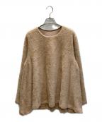 C+シー）の古着「シャギー × メモリータフタ チュニック」｜ベージュ