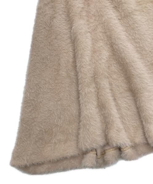 C+（シー）C+ (シー) シャギー × メモリータフタ チュニック ベージュ サイズ:SIZE 38 未使用品の古着・服飾アイテム