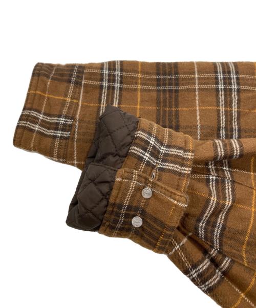 Columbia（コロンビア）Columbia (コロンビア) 中綿チェックジャケット ブラウン サイズ:SIZE XSの古着・服飾アイテム