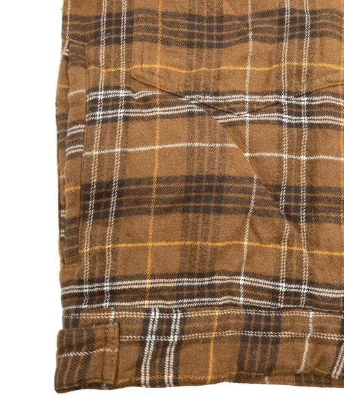 Columbia（コロンビア）Columbia (コロンビア) 中綿チェックジャケット ブラウン サイズ:SIZE XSの古着・服飾アイテム