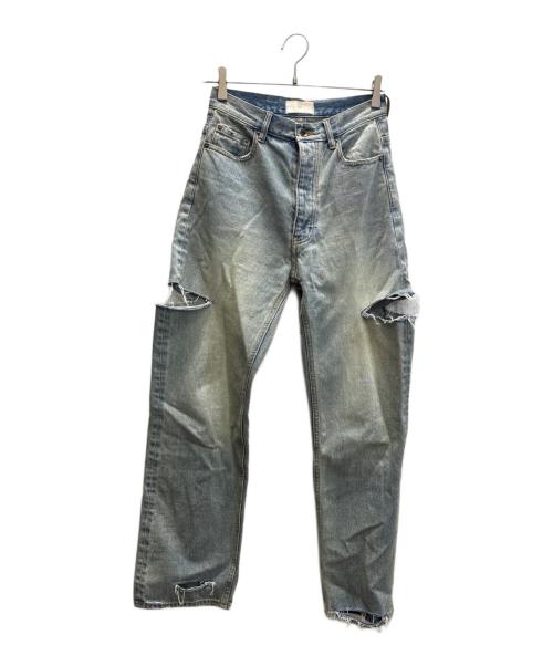 Sea Room lynn（シールームリン）Sea Room lynn (シールームリン) サイドカットデニムパンツ インディゴ サイズ:24の古着・服飾アイテム