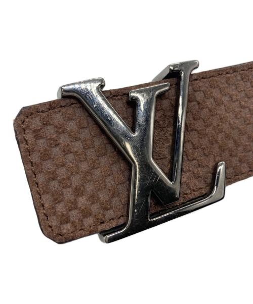 LOUIS VUITTON（ルイ ヴィトン）LOUIS VUITTON (ルイ ヴィトン) ダミエ サンチュール ブラウン サイズ:SIZE 95の古着・服飾アイテム