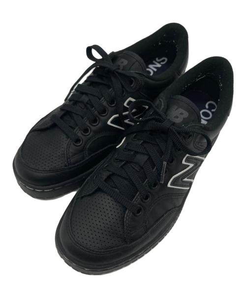 NEW BALANCE（ニューバランス）NEW BALANCE (ニューバランス) COMME des GARCONS HOMME (コムデギャルソン オム) スニーカー ブラック サイズ:SIZE 25cmの古着・服飾アイテム