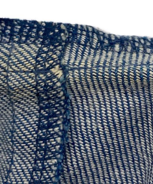 HYKE（ハイク）HYKE (ハイク) コットンフレアパンツ インディゴ サイズ:SIZE 1の古着・服飾アイテム