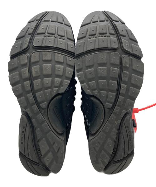 NIKE（ナイキ）NIKE (ナイキ) OFFWHITE (オフホワイト) THE 10 : NIKE AIR PRESTO ブラック サイズ:SIZE 28cmの古着・服飾アイテム