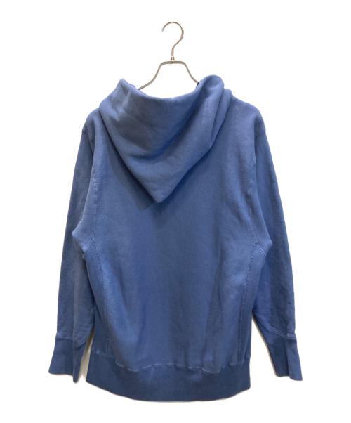 ATON（エイトン）ATON (エイトン) SUVIN NATURAL DYE URAKE HOODIE ブルー サイズ:4の古着・服飾アイテム