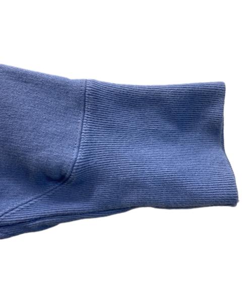 ATON（エイトン）ATON (エイトン) SUVIN NATURAL DYE URAKE HOODIE ブルー サイズ:4の古着・服飾アイテム