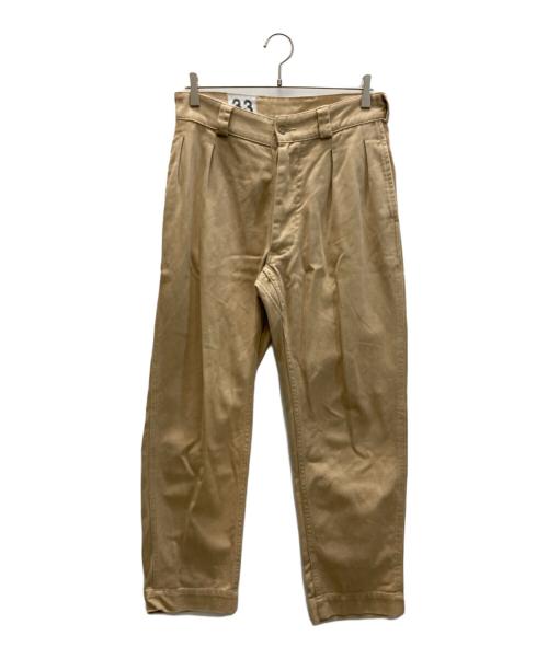 waiper（ワイパー）waiper (ワイパー) ツータック チノトラウザー ベージュ サイズ:33の古着・服飾アイテム
