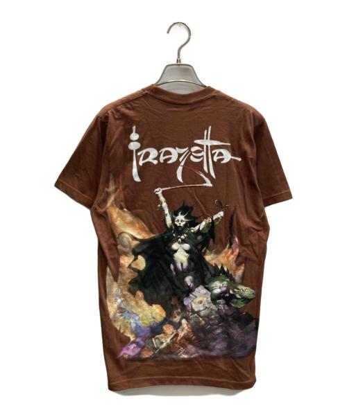 SUPREME（シュプリーム）SUPREME (シュプリーム) Frank Frazetta (フランク フラゼッタ) Woman With Scythe Tee ブラウン サイズ:Sの古着・服飾アイテム