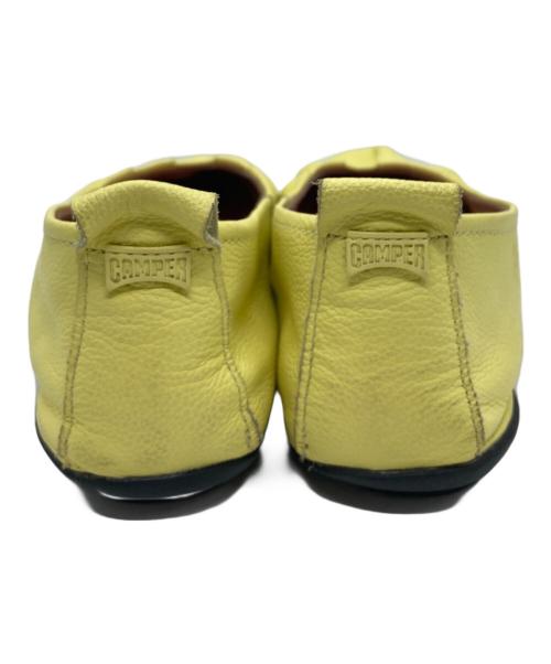 CAMPER（カンペール）CAMPER (カンペール) バレリーナフラットシューズ イエロー サイズ:38の古着・服飾アイテム