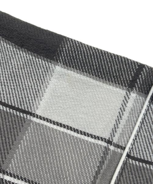 UNUSED（アンユーズド）UNUSED (アンユーズド) Check short sleeve shirt ブラウン サイズ:SIZE 3の古着・服飾アイテム