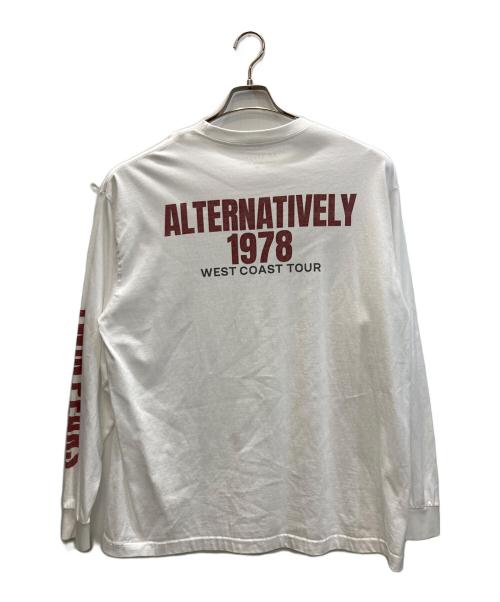 AP STUDIO（エーピーストゥディオ）AP STUDIO (エーピーストゥディオ) GOOD ROCK SPEED (グッドロックスピード) 別注arm print L/S T-sh ホワイト サイズ:FREEの古着・服飾アイテム