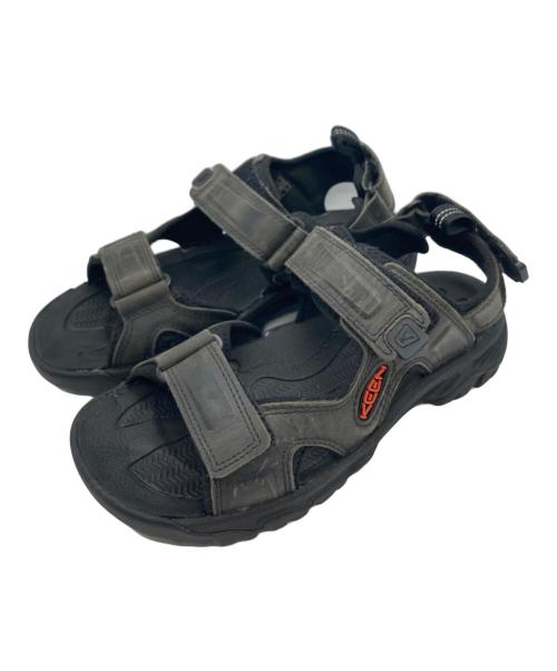 KEEN（キーン）KEEN (キーン) TARGHEE III OPEN TOE SANDAL ブラック サイズ:25cmの古着・服飾アイテム