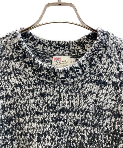 Traditional Weatherwear（トラディショナルウェザーウェア）Traditional Weatherwear (トラディショナルウェザーウェア) PEBMARSH ホワイト×ブラック サイズ:SIZE Mの古着・服飾アイテム