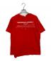 OFFWHITE (オフホワイト) BERNINI S/S SPLICED TEE レッド サイズ:XL：4000円