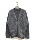 CURRENTAGEカレンテージ）の古着「V-neck Cardigan / Vネック カーディガン」｜グレー