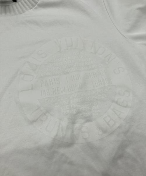 LOUIS VUITTON（ルイ ヴィトン）LOUIS VUITTON (ルイ ヴィトン) サークルロゴプリントTシャツ ホワイト サイズ:XSの古着・服飾アイテム