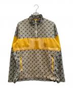 J. LINDEBERGジェイリンドバーグ）の古着「メッシュブリッジウィンドブレーカー」｜イエロー